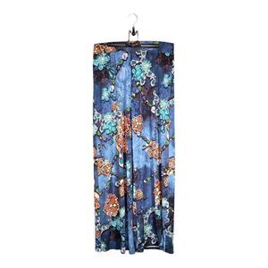 Julian Chang SusanPant Flare Wide Leg Pull on Royalty Women's XL